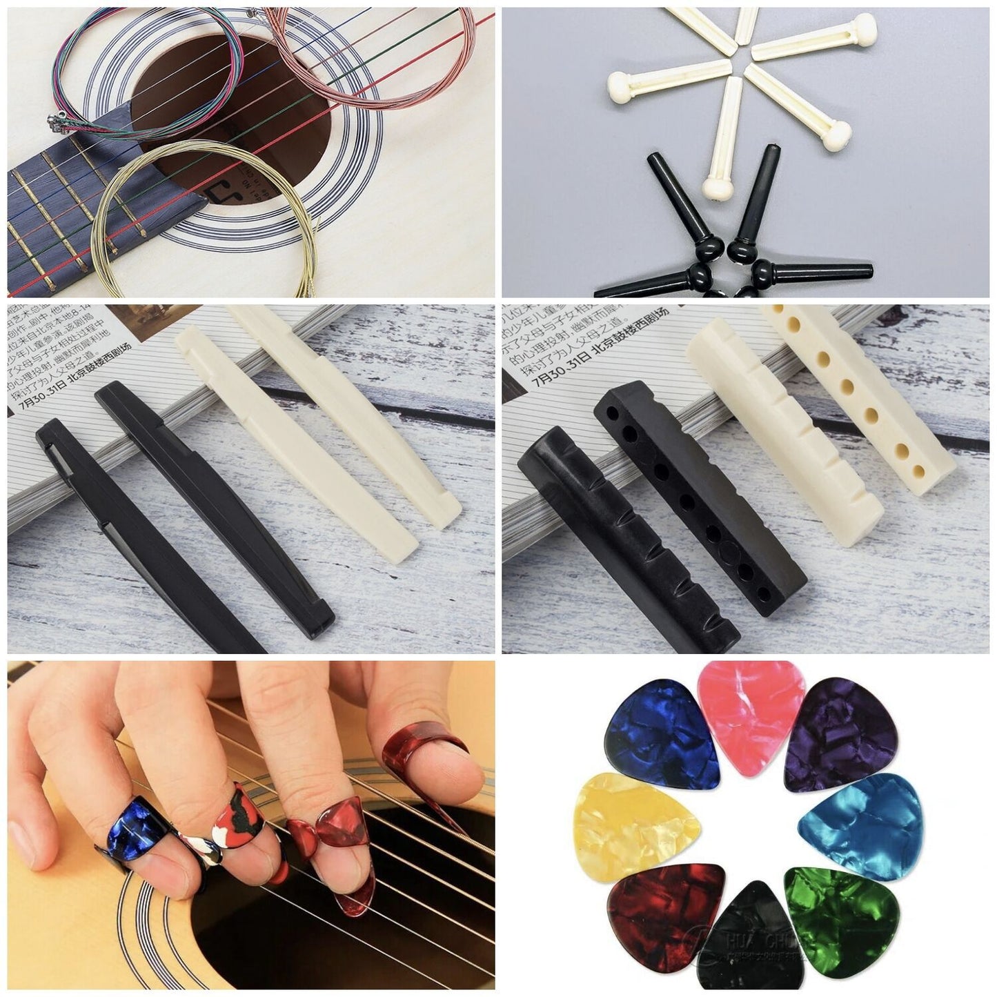 Guitar accessories set