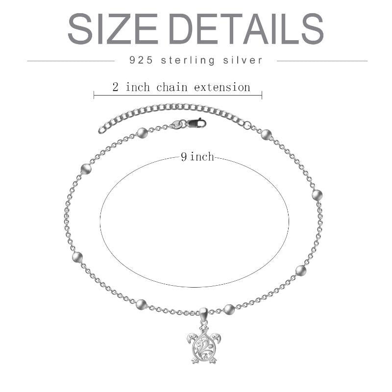 Sterling Silver  925 Cute Anklet Bracelets Fashion Jewelry