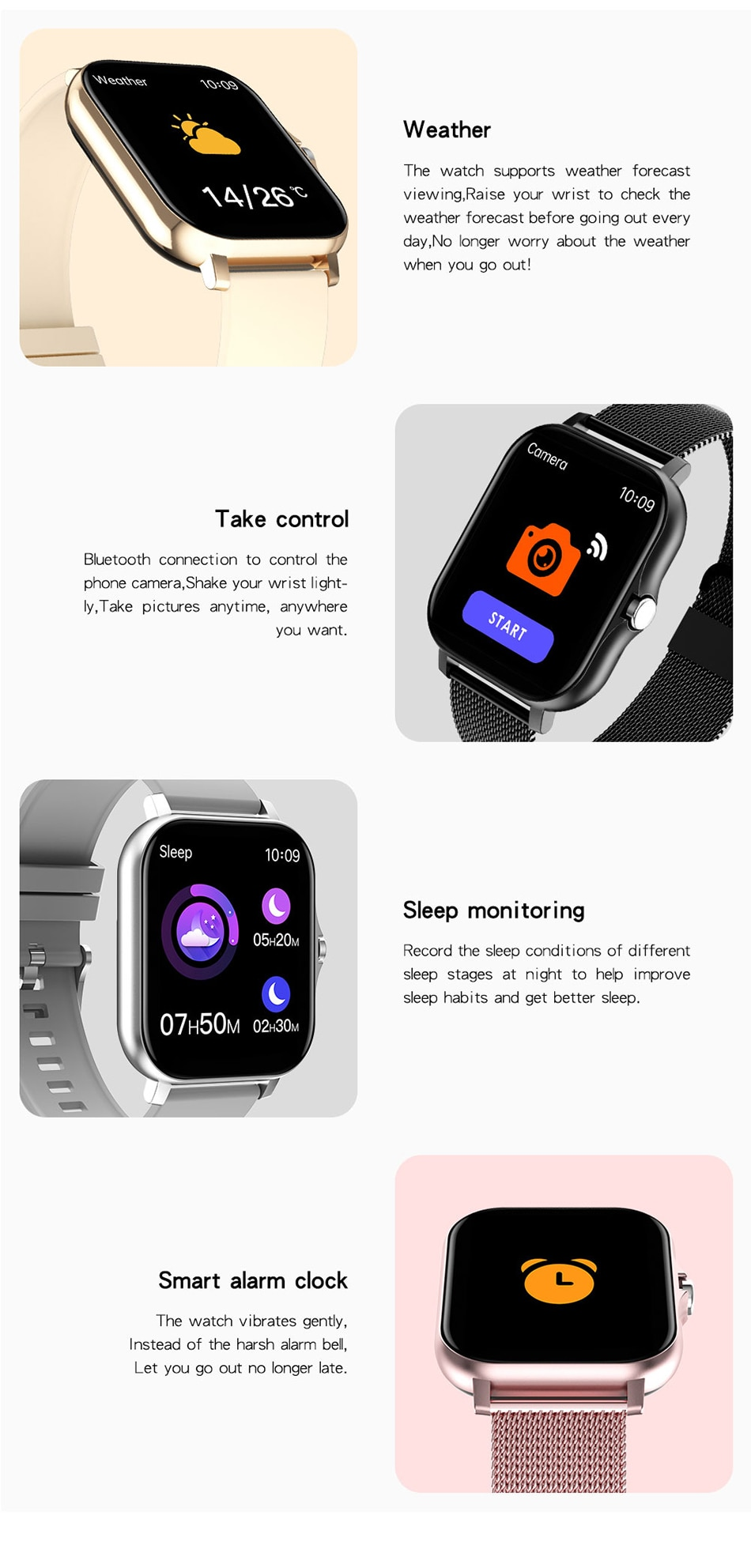 Y13 Smart Watch Pedometer Heart Rate Monitoring Bluetooth Call