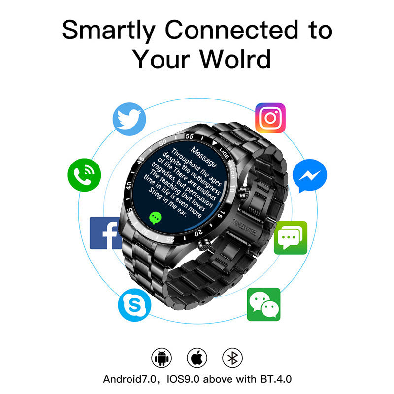 Smart Pedometer Heart Rate Blood Oxygen Detection Watch