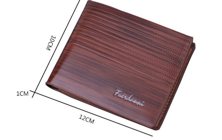 Embossed multi-card fashion wallet